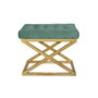 Atelier Del Sofa Puff Dorado y Verde Gold, Green v2